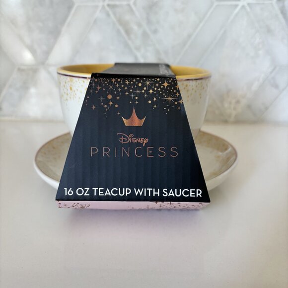 Disney Beauty and the Beast New Teacup with Saucer Set - Picture 5 of 6